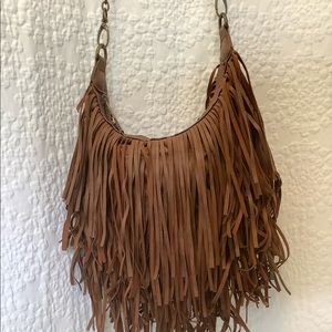 STEVE MADDEN Brown Hippie Tassel Purse or Tote